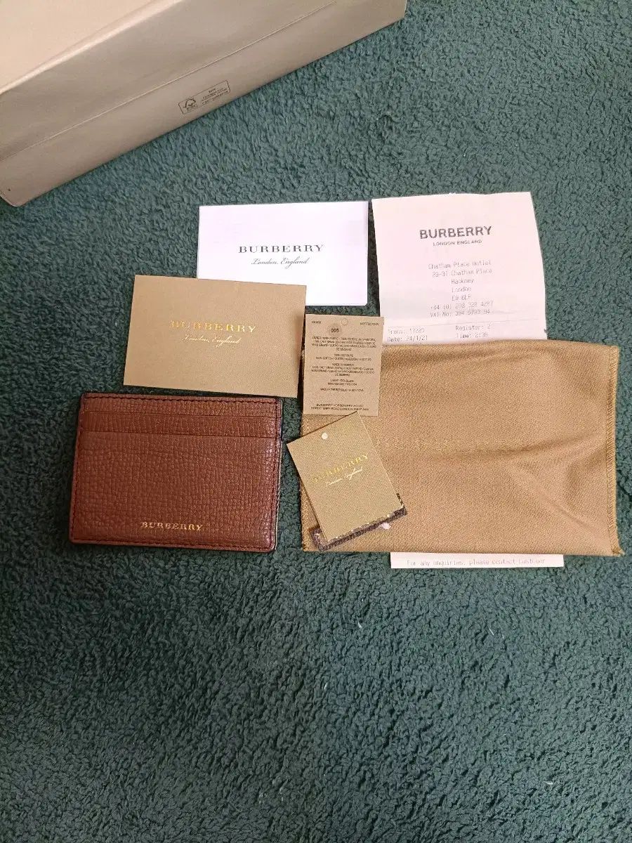 BURBERRY バーバリー カードウォレット フルセット