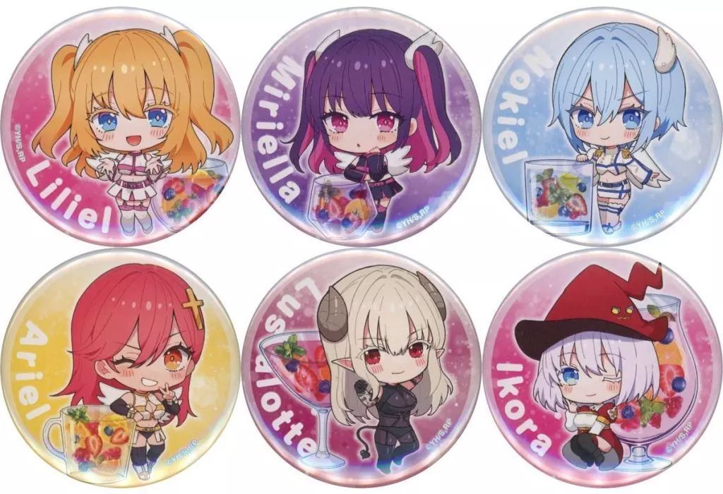 中古】バッジ・ピンズ 全8種セット 「2.5次元の誘惑 POP UP SHOP in