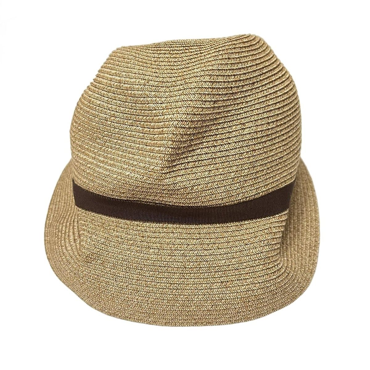 mature ha. マチュアーハ ハット - ベージュ×ダークブラウン