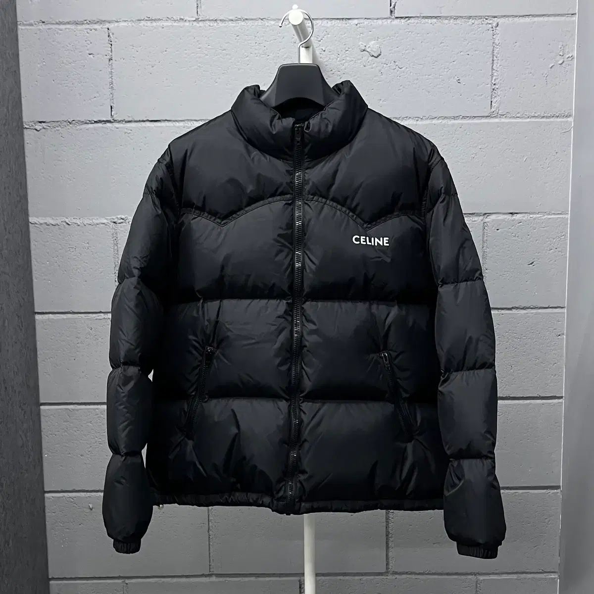 Celine セリーヌ ウェスタン パファー ダウン 46 size