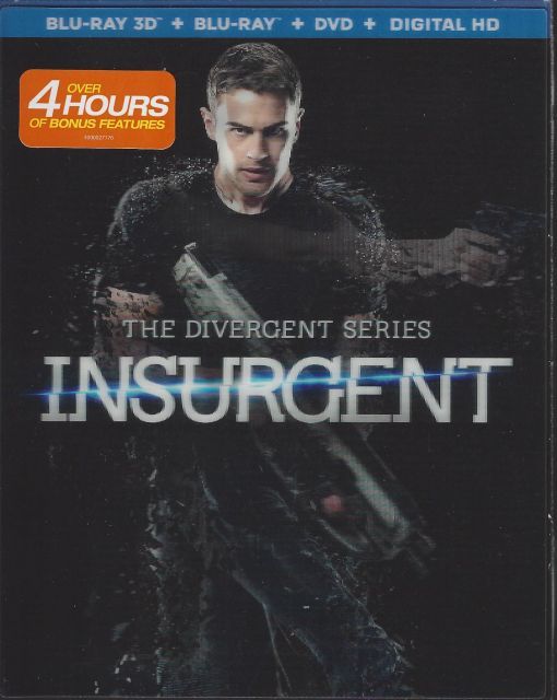 The Divergent Series Insurgent Blu ray