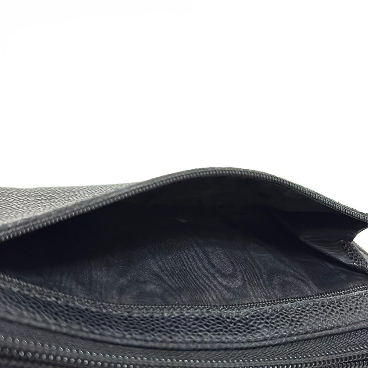 黒 ラウンドファスナー