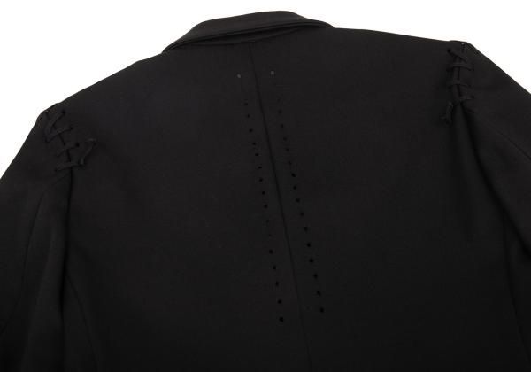 コムコム コムデギャルソンCOMME des GARCONS ウールギャバステッチ