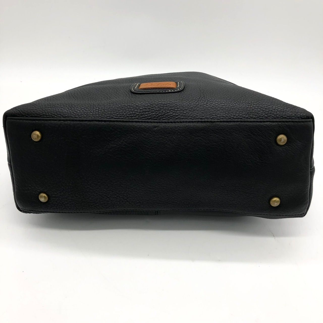 美品】Dakota ダコタ 黒 ブラック 本革 レザー 2way ハンドバッグ 