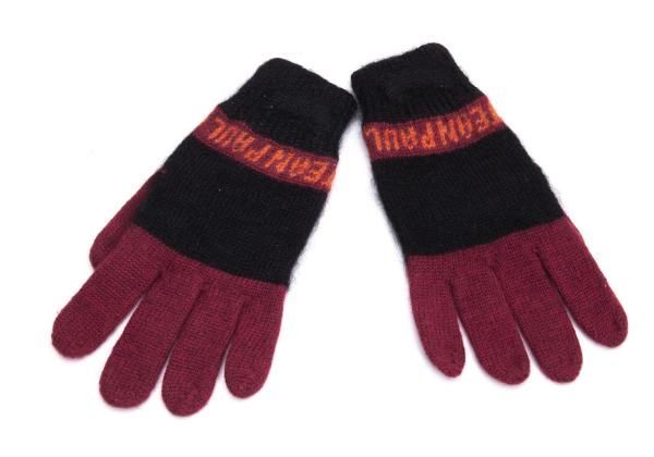 ジャンポール・ゴルチエ グローブ 22cm ジャンポールゴルチエJean Paul GAULTIER ロゴバイカラーニット