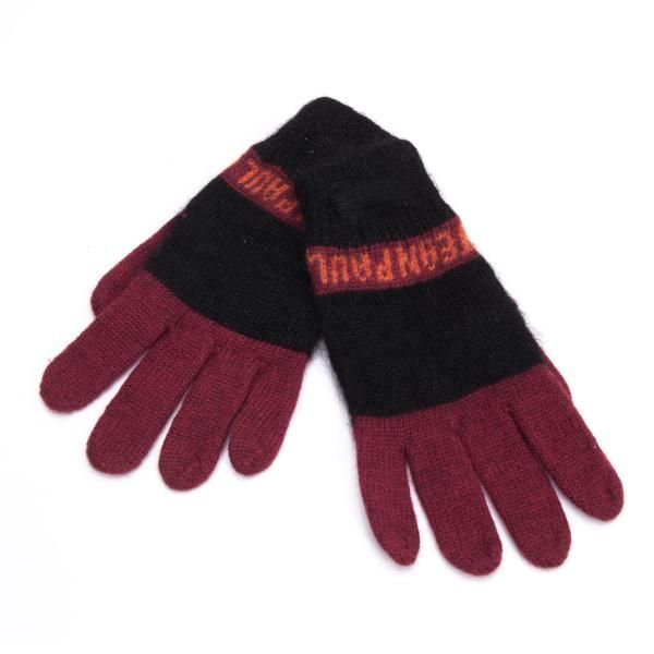 ジャンポールゴルチエJean Paul GAULTIER ロゴバイカラーニット