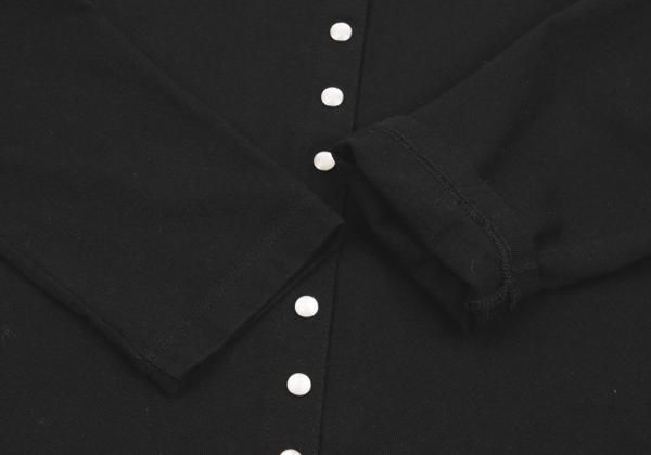アニエスベーagnes b. スナップボタンカーディガン 黒T2 - メルカリ
