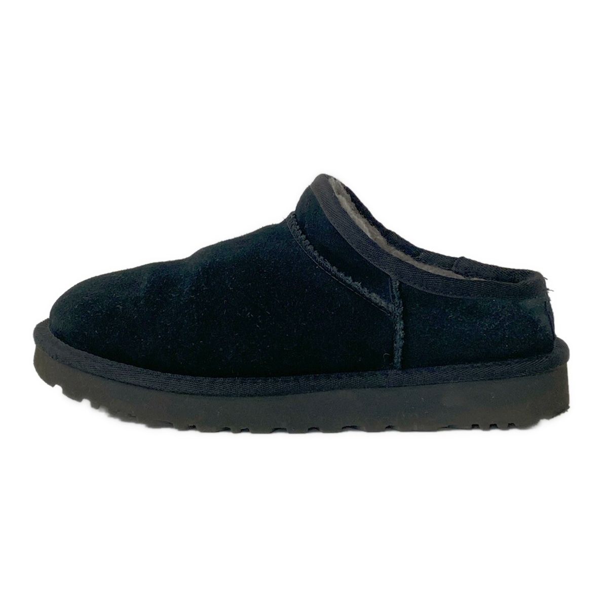 UGG アグ スリッポン 24 レディース クラシックスエードスリッパ 1108193 黒 グレー ムートン