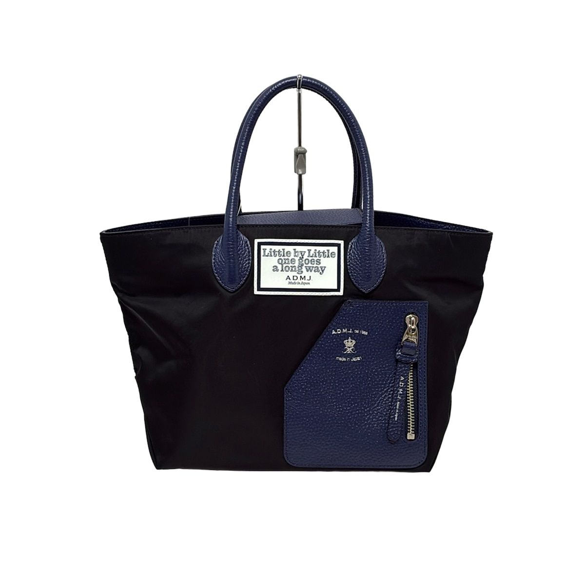 アクセソワ・ドゥ・マドモワゼル トートバッグ美品 デービスナイロン