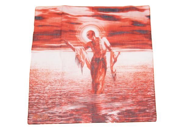 ジャンポールゴルチエJean Paul GAULTIER 宗教画プリントハンカチ