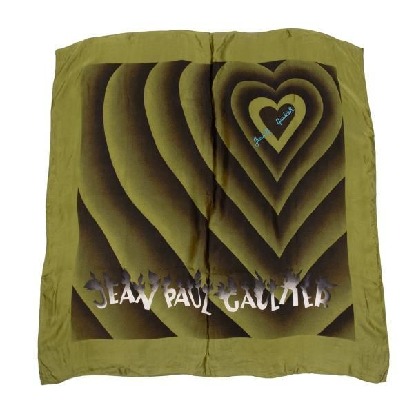 ジャンポールゴルチエJean Paul GAULTIER ハートプリントフレームロゴ