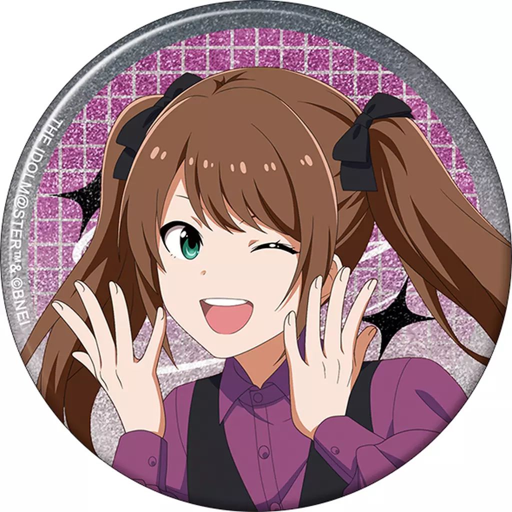 中古】バッジ・ビンズ 水嶋咲 サマーマーケット グリッター缶バッジ