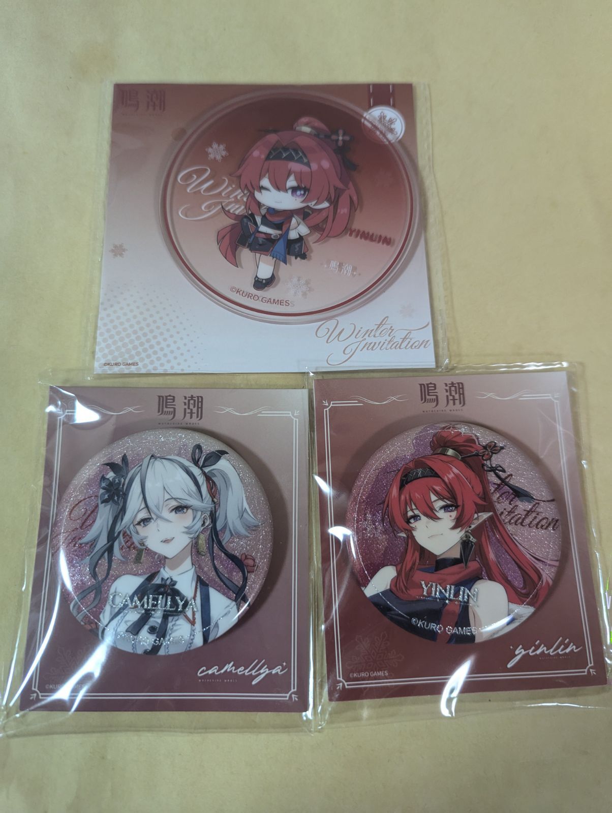 鳴潮 冬のお誘い 缶バッジ アクリルコースター No.28 - メルカリ