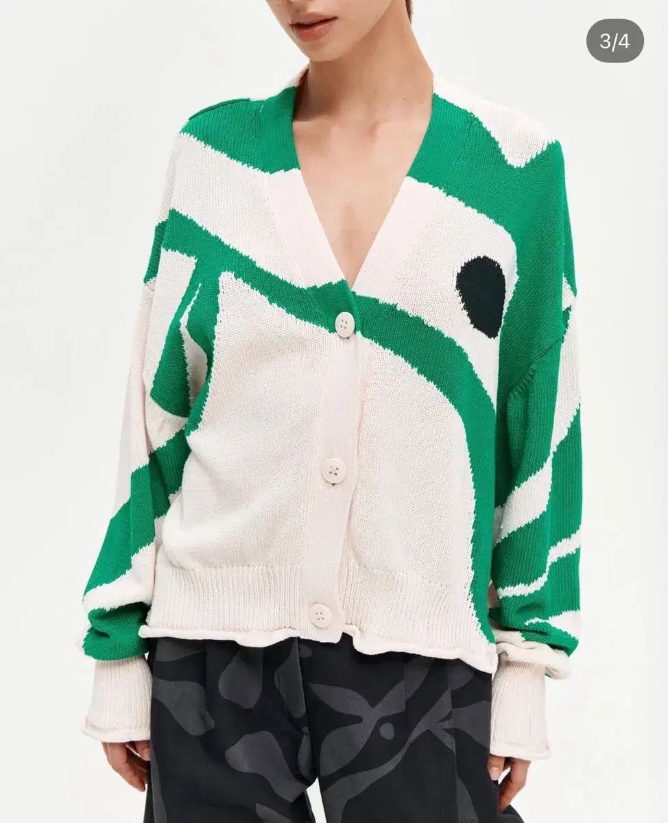 marimekko 22 ss パータン ニット カーディガン