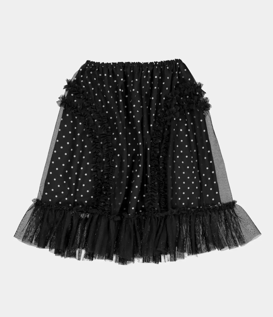 Saenginstudios ラッフル ドット チュールスカート