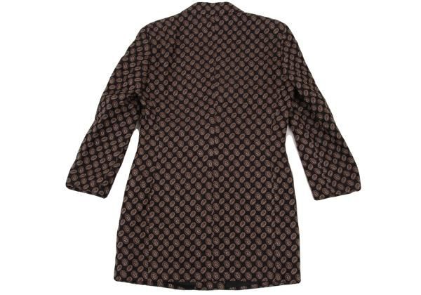 ジョルジオ アルマーニGIORGIO ARMANI シルク混ペイズリーダブル