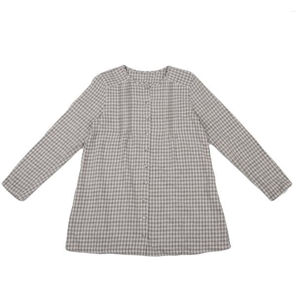 マドモアゼルノンノンMademoiselle NON NON コットンウールギンガム