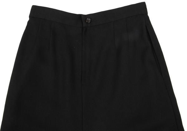 トリココムデギャルソンtricot COMME des GARCONS ポリウール裾フリル