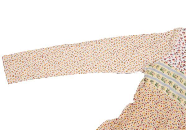 トリココムデギャルソンtricot COMME des GARCONS 小花柄パターン切替