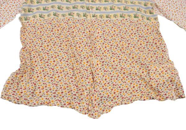 トリココムデギャルソンtricot COMME des GARCONS 小花柄パターン切替 トリココムデギャルソンtricot COMME des GARCONS 小花柄パターン切替