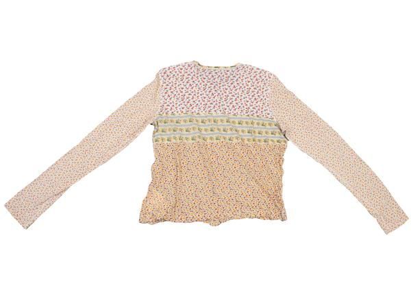 トリココムデギャルソンtricot COMME des GARCONS 小花柄パターン切替