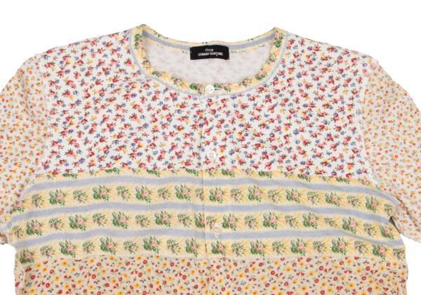 トリココムデギャルソンtricot COMME des GARCONS 小花柄パターン切替