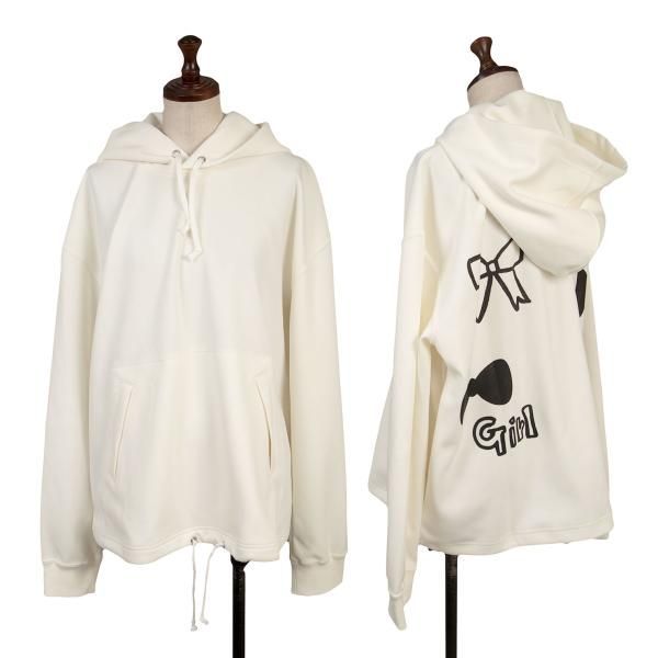 コムデギャルソン ガールCOMME des GARCONS GIRL バックリボンプリント