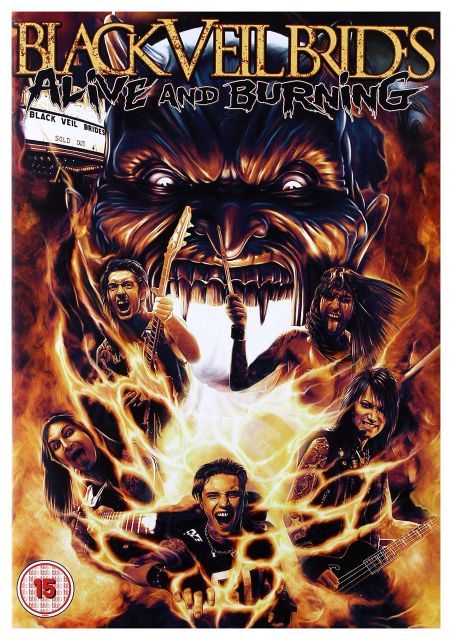 Alive Burning DVD