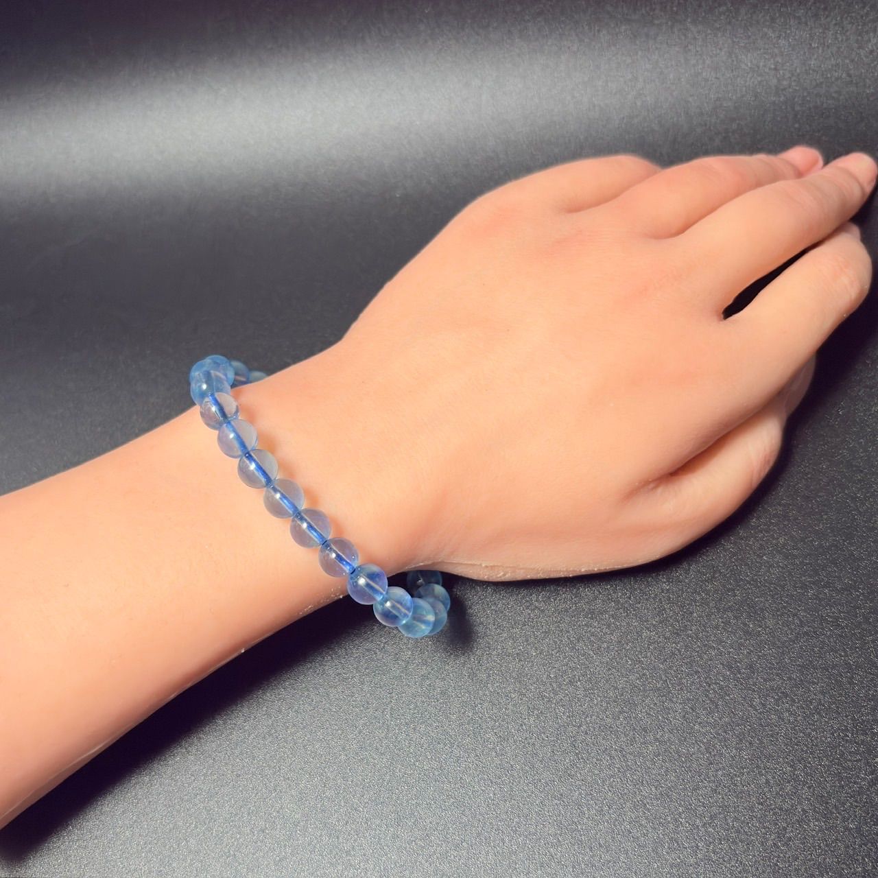 高品質　サンタマリアカラー　アクアマリン　天然石　ブレスレット サンタマリアアクアマリン｜天然石・パワーストーン通販 Pascle