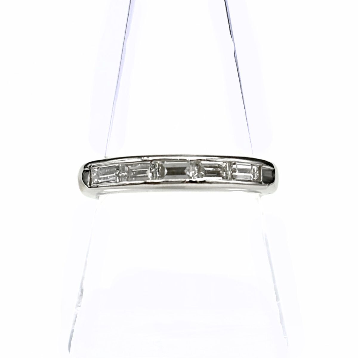 メレダイヤ デザインリング プラチナ 指輪 リング 18.5号 Pt 900 ダイヤモンド メンズ