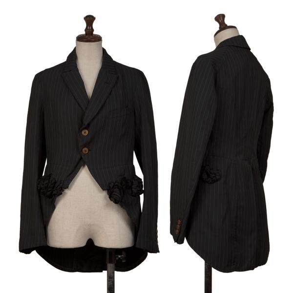 コムコム コムデギャルソンCOMME des GARCONS ポリフリル装飾ピン