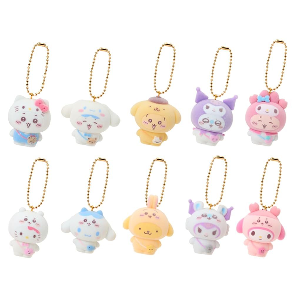 ちいかわ　サンリオ　キャラクターズ　シークレット　フロッキー　マスコット全10種 サンリオ(SANRIO) ちいかわ シークレットフロッキーマスコットチャーム