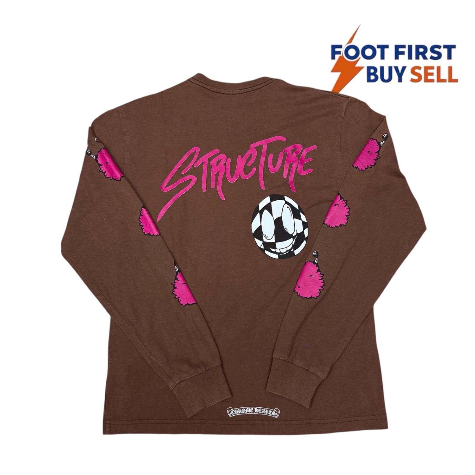 CHROME HEARTS MATTY BOY PPO STRUCTURE L/S TEE クロムハーツ