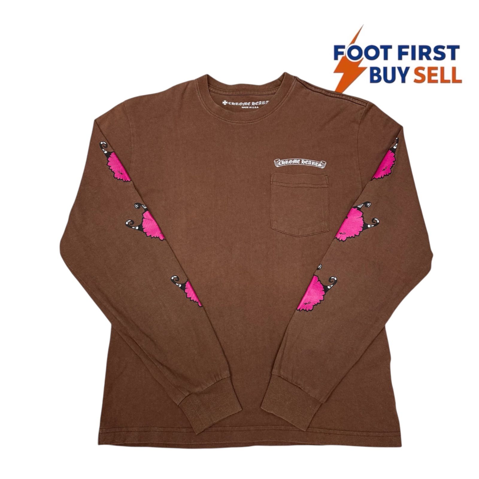 CHROME HEARTS MATTY BOY PPO STRUCTURE L/S TEE クロムハーツ