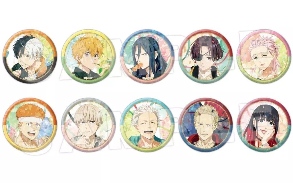 バッジ・ビンズ 全10種セット 「WIND BREAKER トレーディング
