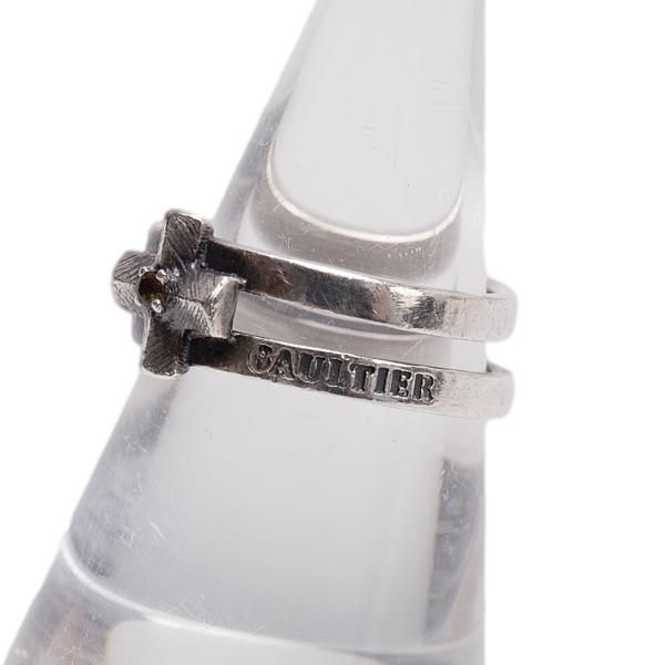 ジャンポールゴルチエJean Paul GAULTIER シルバー925センターストーン