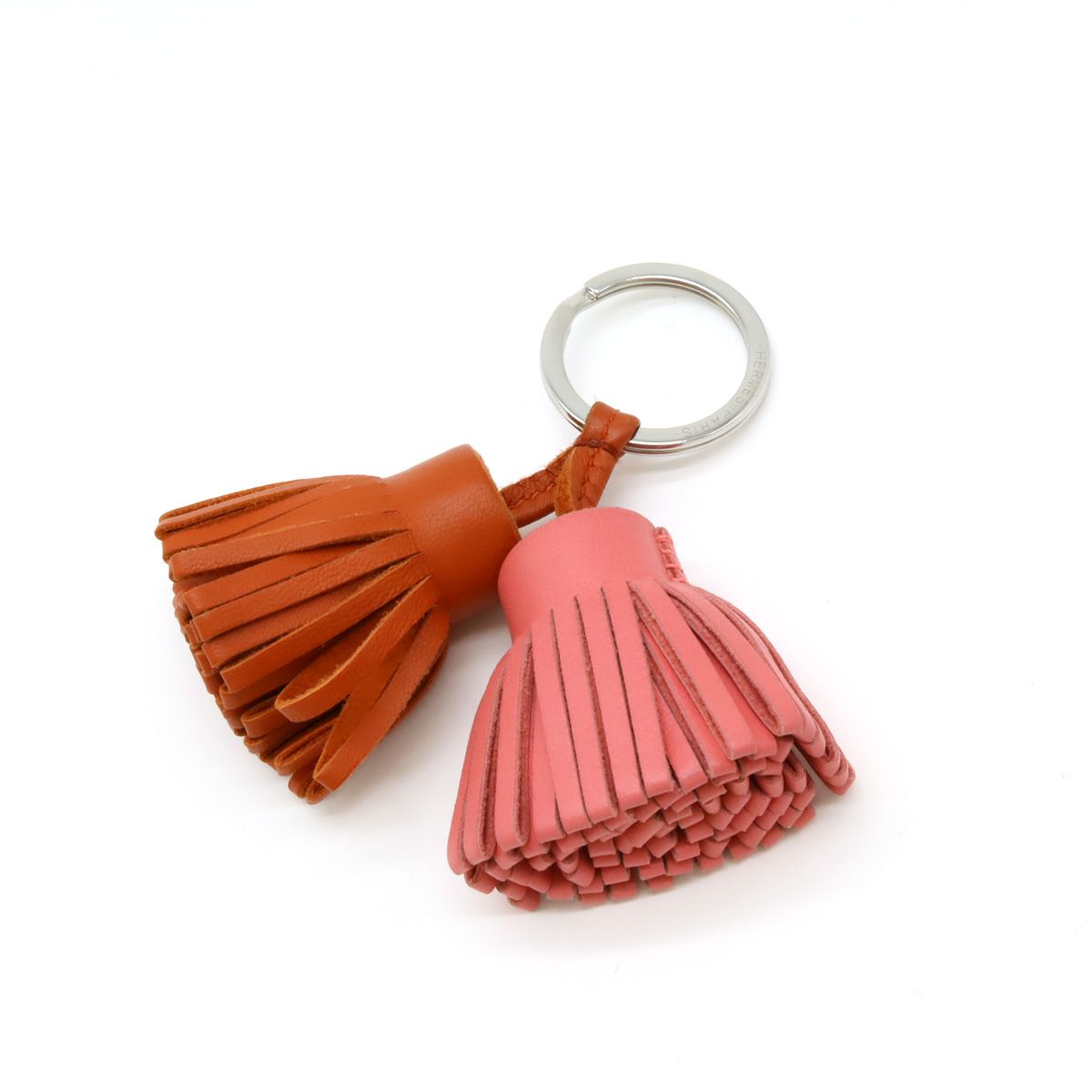 HERMES エルメス カルメン ウノドス キーリング キーホルダー フリンジ