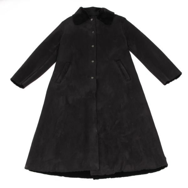 エンポリオアルマーニEMPORIO ARMANI ワイドカラーフェイクムートン