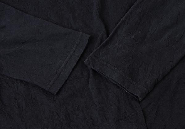 センソユニコ　慈雨　ストレッチワッシャードット はおり　ブラック 慈雨センソユニコパンツ