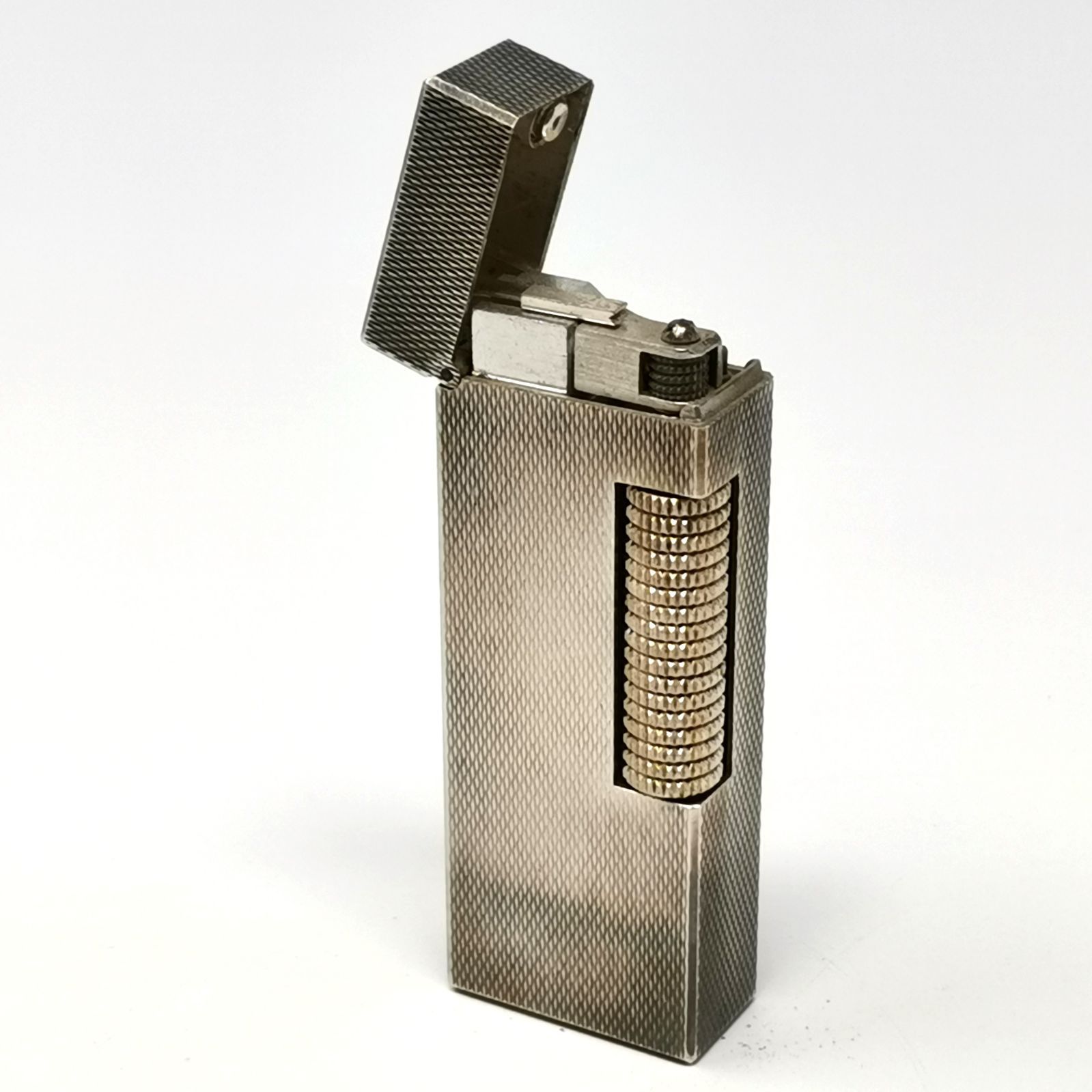 dunhill ダンヒル ライター ガスライター 火花確認済み シルバー 箱