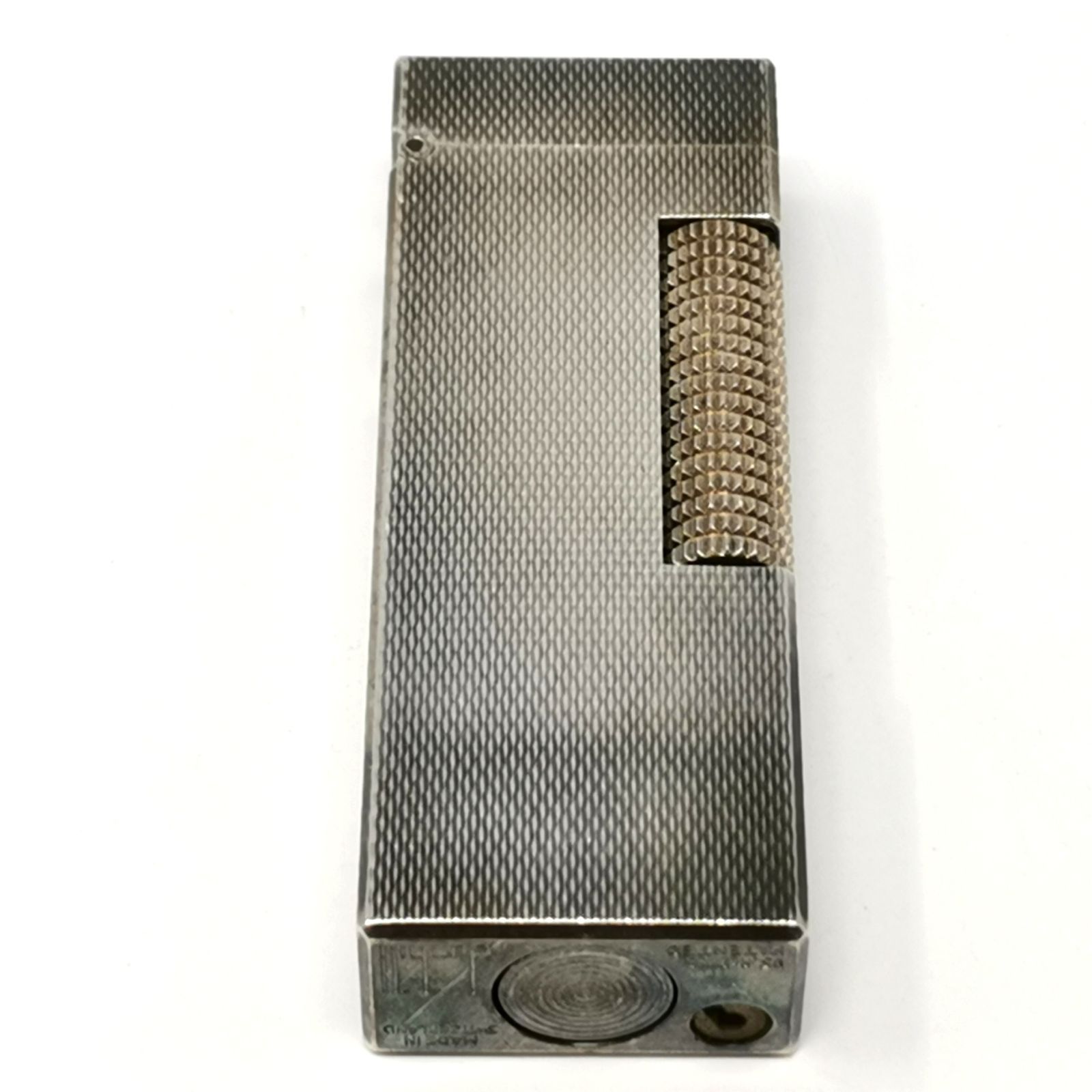 dunhill ダンヒル ライター ガスライター 火花確認済み シルバー 箱