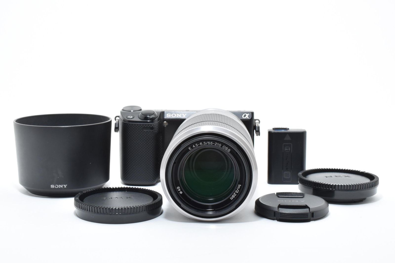 ソニー SONY NEX-5R ブラック レンズセット ≪S数20,800回 動作光学