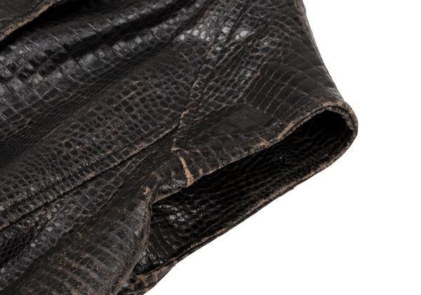 シャネルCHANEL ヴィンテージ加工フェイクレザーココマークボタン