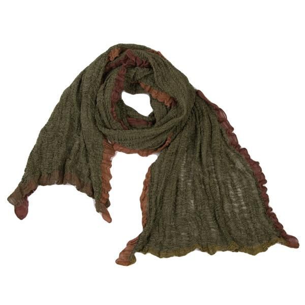 ヨーガンレールJURGEN LEHL 配色切替ストール カーキ茶 - メルカリ ヨーガンレールJURGEN LEHL 配色切替ストール カーキ茶 - メルカリ