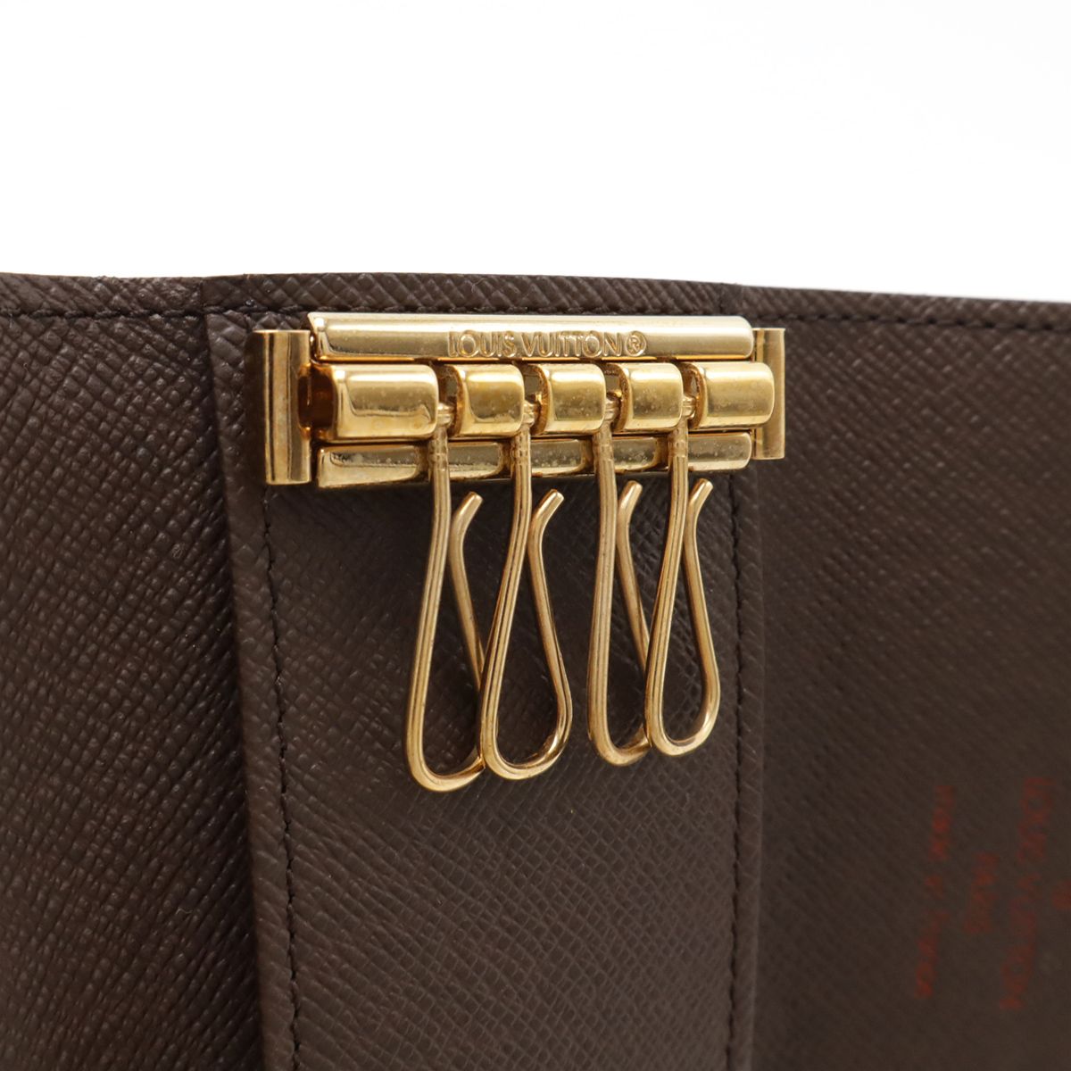 公式 LOUIS VUITTON ルイ ヴィトン ダミエ ミュルティクレ4 4連キー