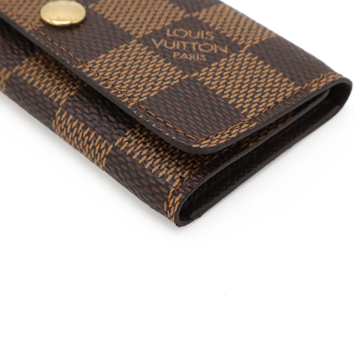 公式 LOUIS VUITTON ルイ ヴィトン ダミエ ミュルティクレ4 4連キー