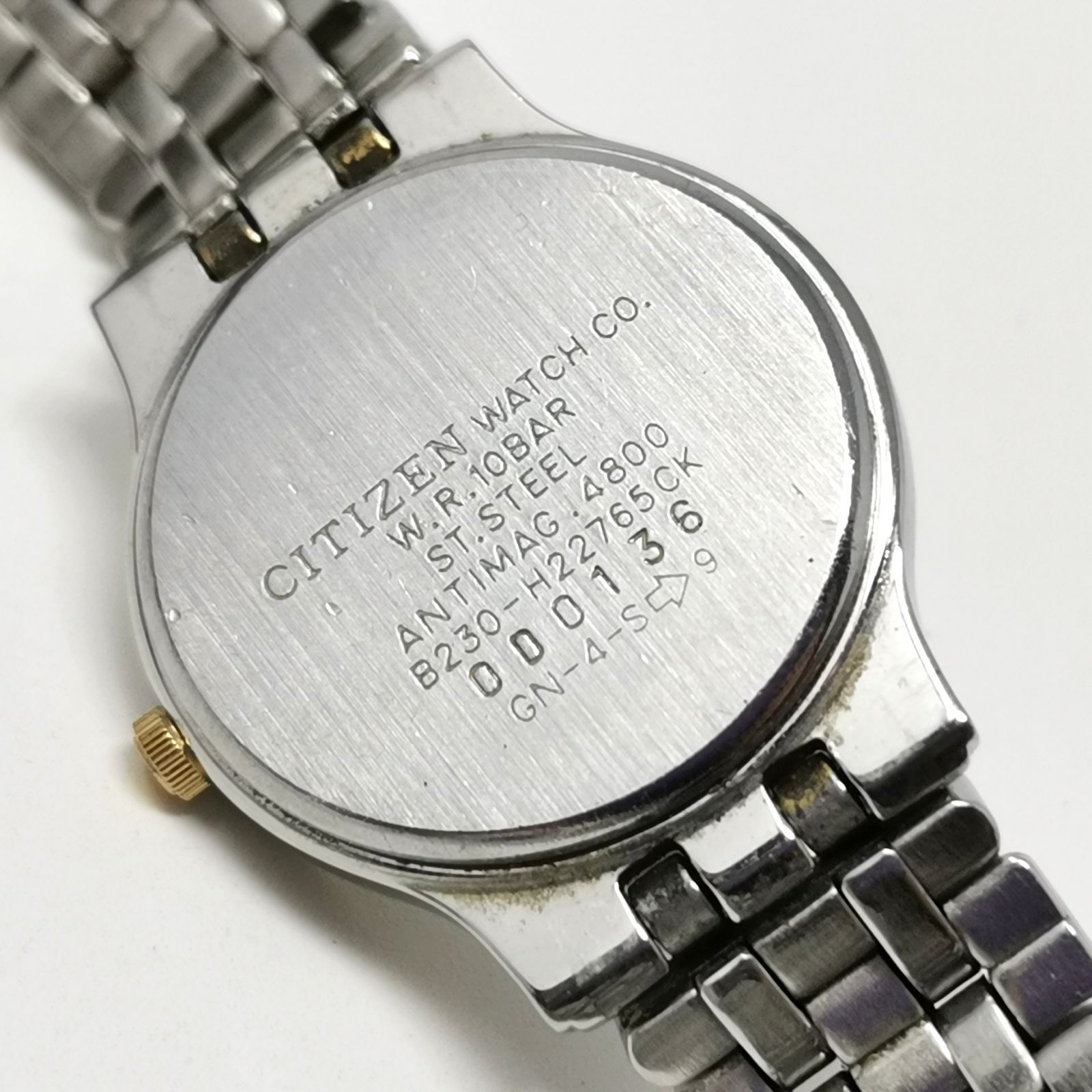 CITIZEN シチズン ソーラー B 230-H 22765 文字盤シルバー系 ラウンド ローマン レディース腕時計 稼働品 管理番号 着心地重視 腕時計(クォーツ) 