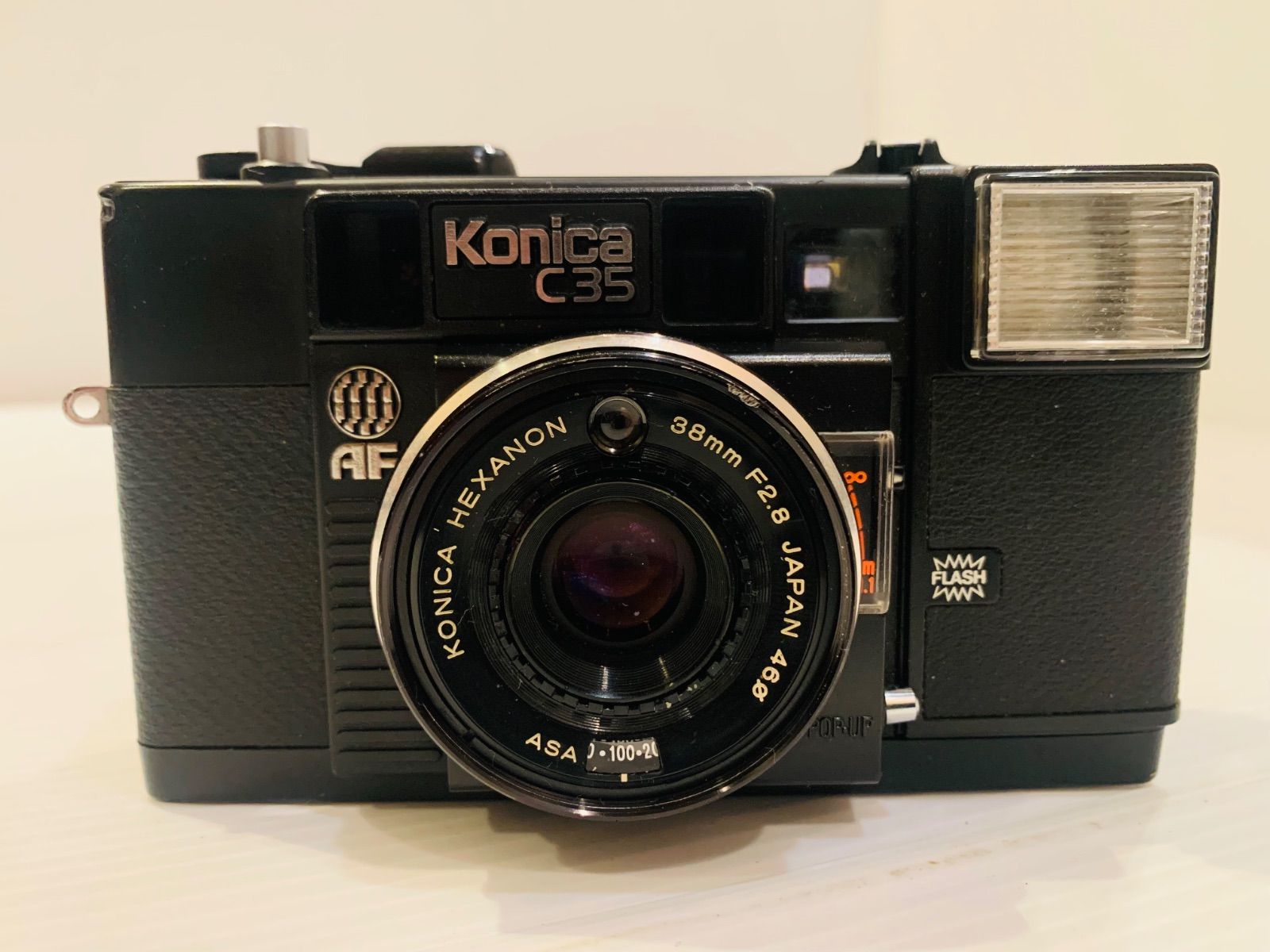 訳あり】フィルムカメラ Konica C35 AF【ジャスピンコニカ】 - メルカリ