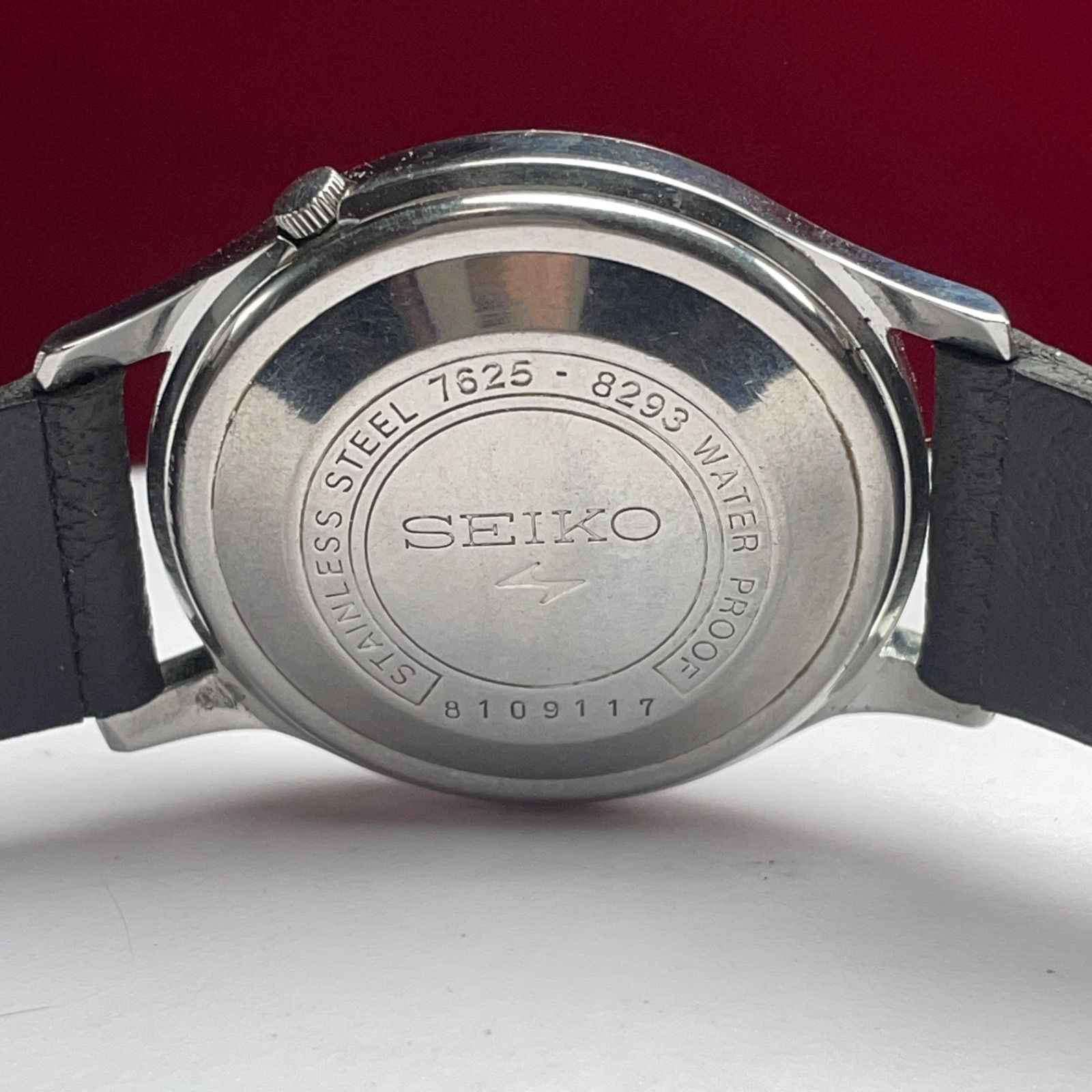  OH済 風防 SEIKO スポーツマチック 自動巻 1968年製 ヴィンテージ アンティーク セイコー 稼働品 デイト 腕時計 自動巻き時計 腕時計(アナログ)