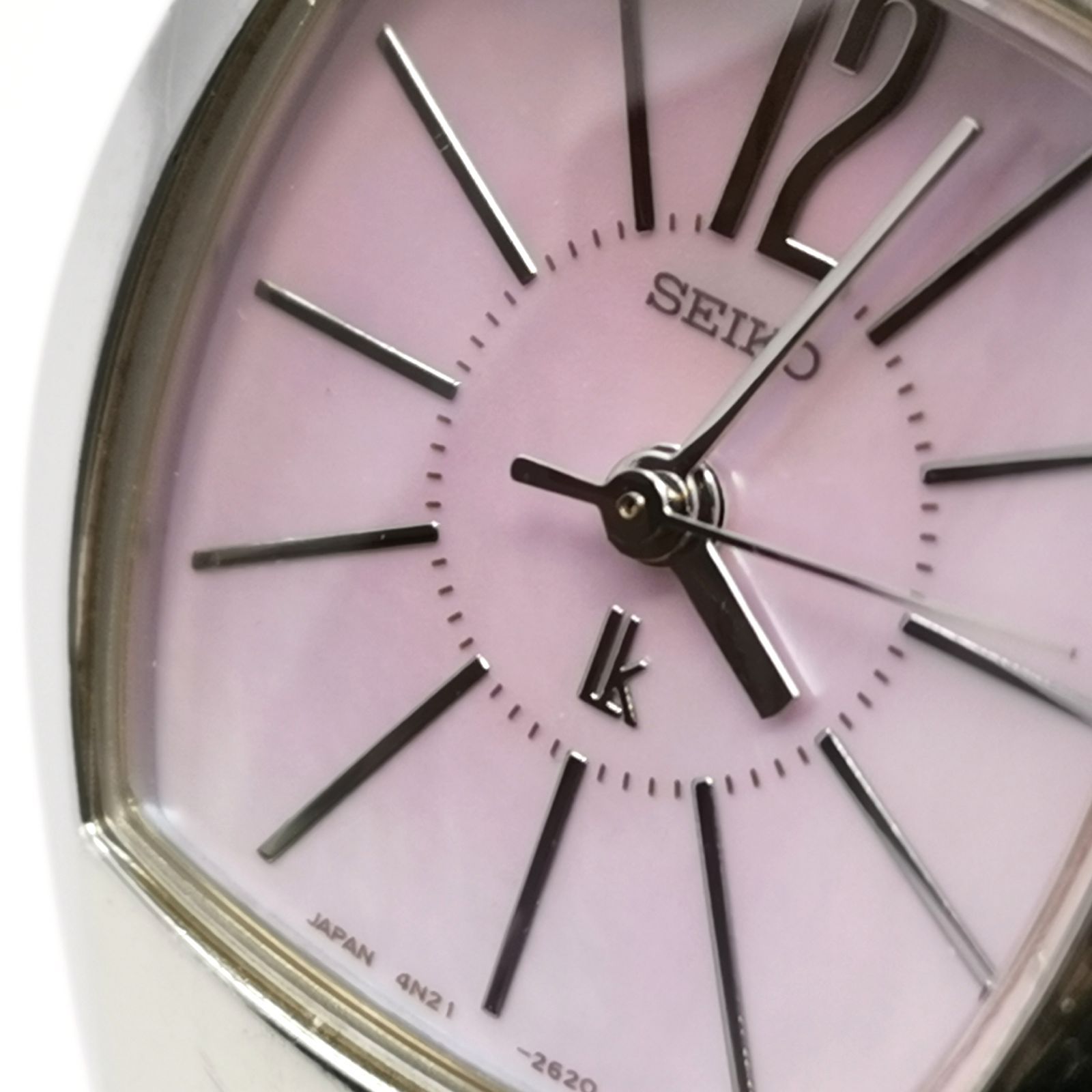 SEIKO セイコー LK ルキア レディース腕時計 文字盤ピンク クオーツ 4 N 21-5450 電池切れのため動作未 管理番号